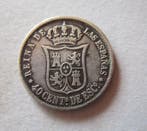Espagne. Isabelle II. 40 céntimos de Escudo acuñada en