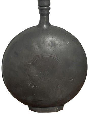 Fles - peltro - pelgrimsfles