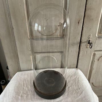 Globe en verre antique / Cloche / Dôme dexposition sur