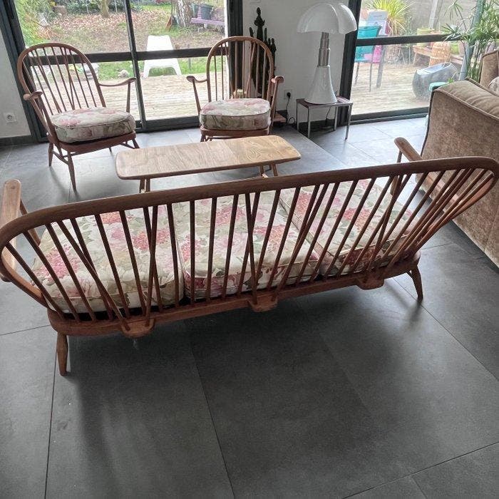 Ercol - Lucian Ercolani - Canapé (4) - Bois, Antiquités & Art, Curiosités & Brocante