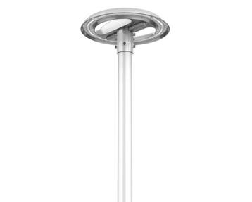 8 meter stalen lichtmast inclusief 100W LED armatuur – Compl, Verzenden
