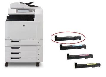 HP - Huismerk Toner Zwart CM6040, CM6030, CM6049 LT6040B, Ophalen of Verzenden, Nieuw, Cartridge, HP