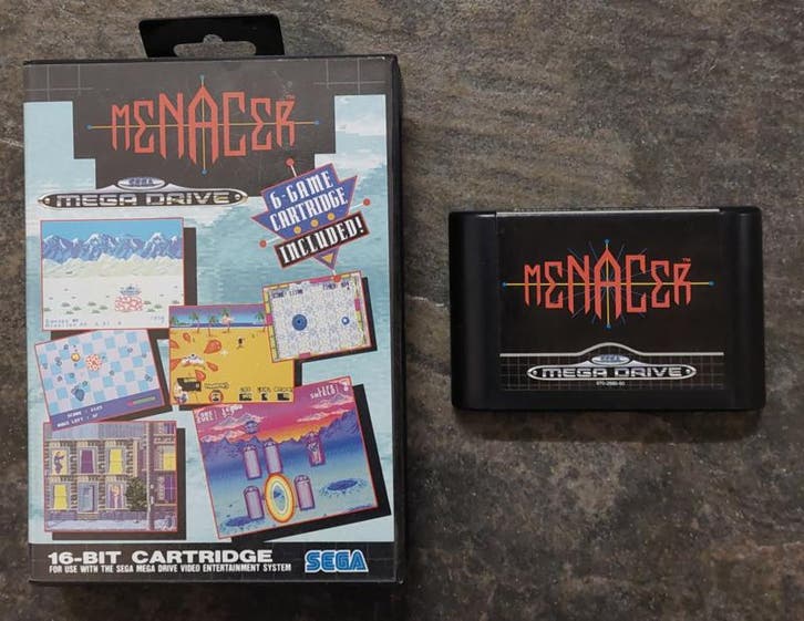 6-game cartridge zonder boekje (Sega MegaDrive tweedehands, Games en Spelcomputers, Spelcomputers | Sega, Ophalen of Verzenden