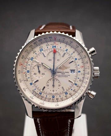 Breitling - Navitimer World GMT Chronograph - A24322 - Heren