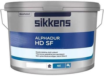 Sikkens Alphadur HD SF RAL 9010 | Zuiver Wit 12.5L, Verzenden, Nieuw