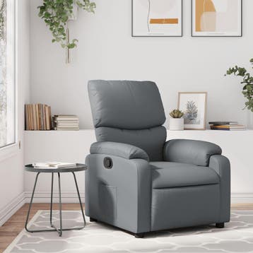Fauteuil relax gris, -41% : jusqua epuisement du stock, Verzenden, Nieuw
