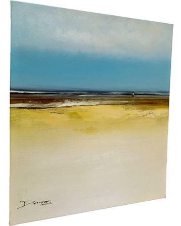 Philippe Deruyver (1971) - Mirage maritime - Marée Basse sur, Antiek en Kunst