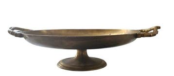 F. Levillain - sculptuur, Coupe en bronze antique - 8 cm -, Antiquités & Art