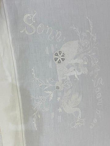 Laken - 300 cm - 270 cm - Matrimoniale jaren ’40 LINO