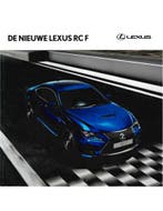 2015 LEXUS RC F BROCHURE NEDERLANDS, Nieuw