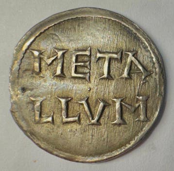 Frankrijk. Louis I le Pieux (814-840). Denier (Melle)