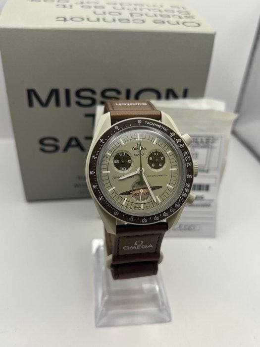 Omega x Swatch - MoonSwatch - Mission to Saturn - Sans prix, Bijoux, Sacs & Beauté, Montres | Hommes