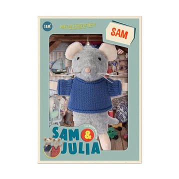 Sam & Julia Knuffeltje Sam, Kinderen en Baby's, Speelgoed | Knuffels en Pluche, Ophalen of Verzenden, Nieuw