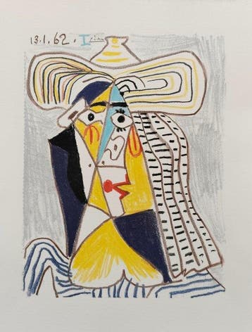 Pablo Picasso (1881-1973) - Homme au chapeau