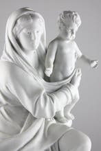 After Louis-Simon Boizot - sculptuur, Immaculate Virgin Mary