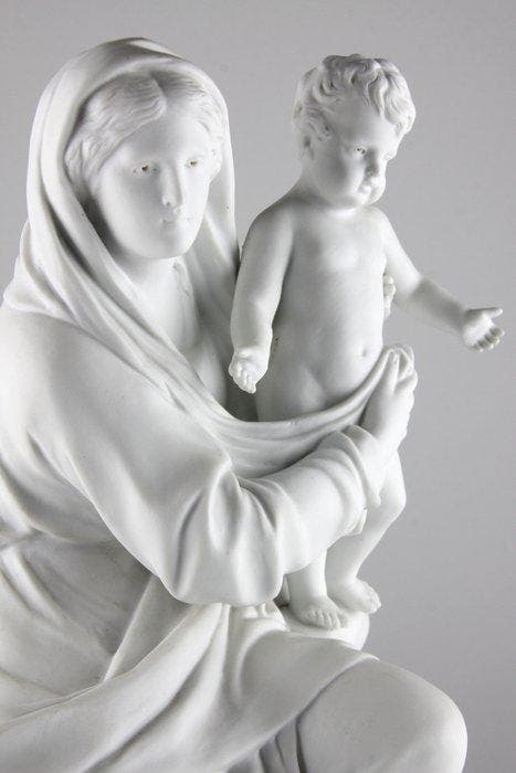 After Louis-Simon Boizot - sculptuur, Immaculate Virgin Mary, Antiquités & Art, Art | Art non-occidental