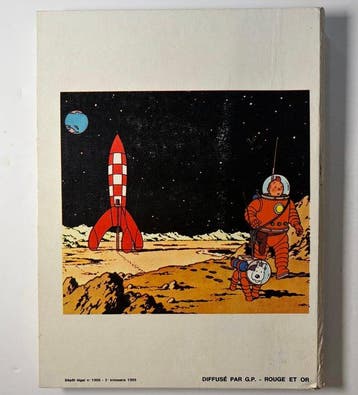 Tintin - On a marché sur la Lune - Livre Animé Pop-Hop, Nieuw