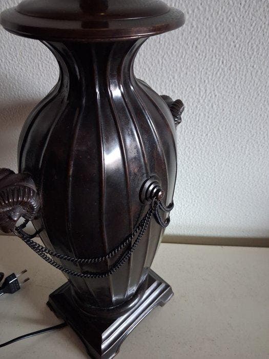 Tafellamp - Gepatineerd brons - Lamp Georgiana, Maison & Meubles, Maison & Meubles | Autre