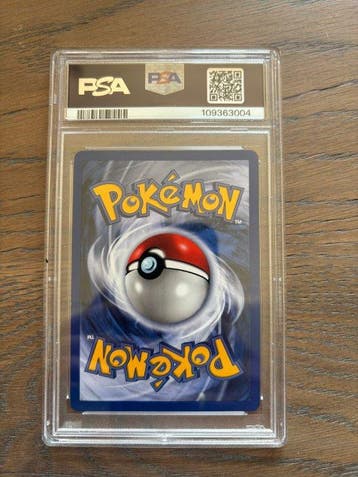Pokémon - 1 Graded card - Growlithe 28 First edition - PSA 9