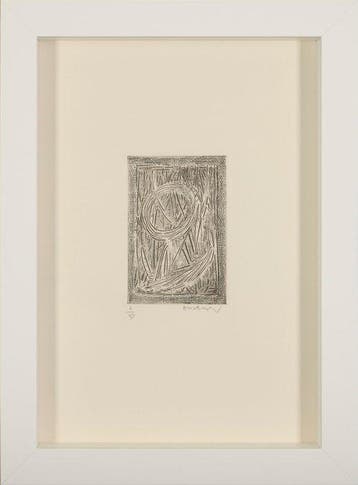 Pierre Alechinsky (1927) - „Forêt“ (Wald)