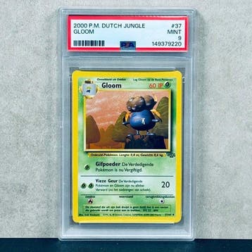 Pokémon Graded card - GLOOM #37 - Pokémon - PSA 9