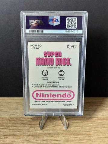 1989 Topps Nintendo Scrath-off - Super Mario Bros - Screen 5