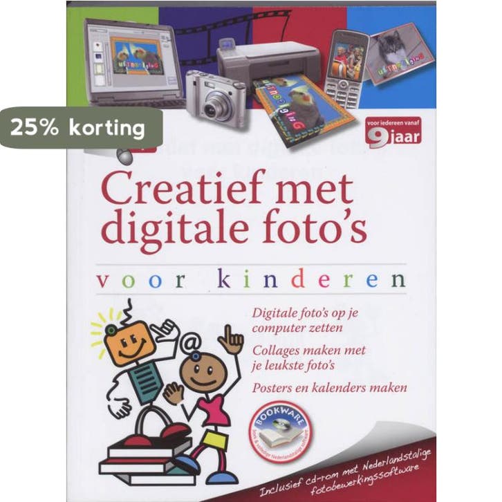 Creatief met digitale fotos voor kinderen 9789059050068, Livres, Informatique & Ordinateur, Envoi