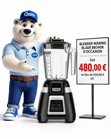 Blender professionnel Waring Blade BB340K d’occasion – 1,4 L