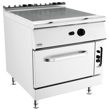 Doorkookplaat + Oven | BASE 900 | Gas | 1 Brander (5kW) +, Verzenden, Nieuw in verpakking