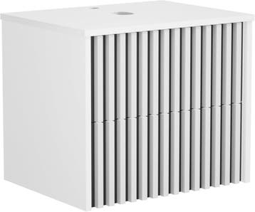 Wastafelkast - Wastafelmeubel - Wastafelonderkast - 60 cm -, Verzenden, Nieuw
