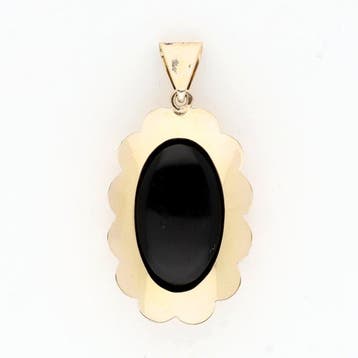 Pendentif - 14 carats Or jaune - opale