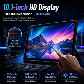 X109L Android Tablet met Toetsenbord - 10,1 Inch Display -, Informatique & Logiciels, Verzenden