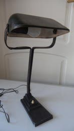 Bureaulamp - Metaal - Notarislamp Erpe, Antiek en Kunst