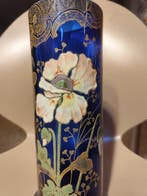 Legras & Cie. - Vase - Verre bleu