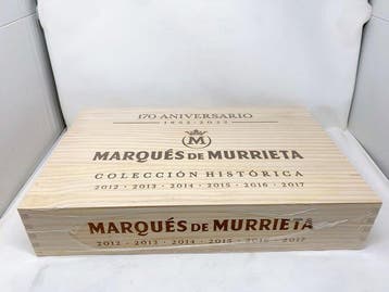2012, 2013, 2014, 2015, 2016 & 2017 Marques de Murrieta,, Collections, Vins
