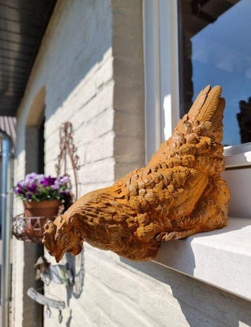 Beeldje - Chicken - IJzer