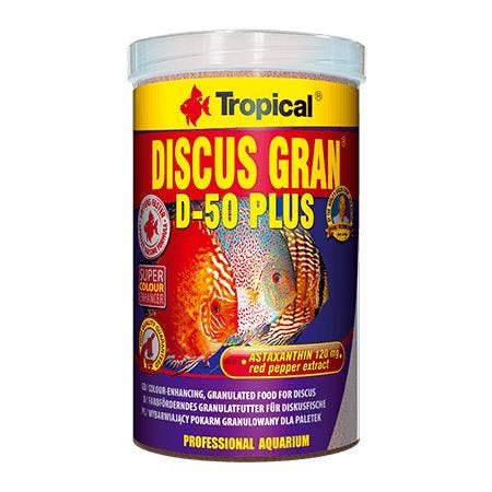 Tropical Discus granulaat + D-50 plus granulaat - 5 ltr., Animaux & Accessoires, Poissons | Aquariums & Accessoires, Envoi