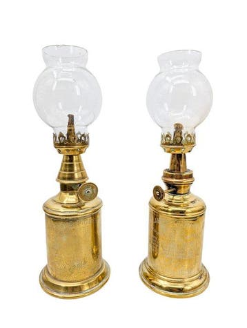 Paire de lampes Pigeon et Olympe fonctionne ! XlX ème siècle