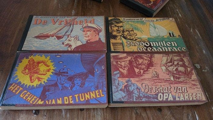 Kapitein Rob - 11 ingebonden bundels met 40 albums - 40, Boeken, Stripverhalen