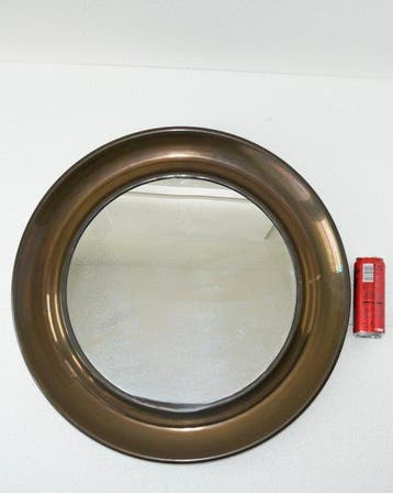 Wandspiegel- Dia 62 cm - Glas, Koper - Regency Stijl, Huis en Inrichting, Nieuw