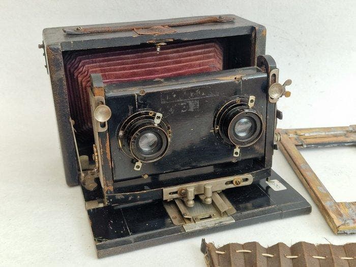 Unknown French stereo camera project Caméra stéréo, Audio, Tv en Foto, Fotocamera's Analoog