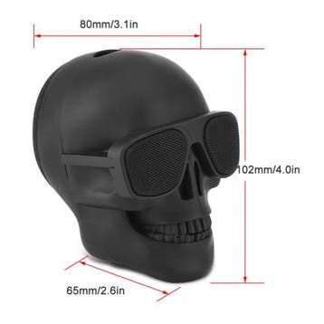 Schedel Bluetooth 5.0 Draadloze Luidspreker Mini Soundbar, Verzenden, Nieuw