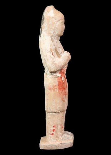 Oud Chinees, Tang-dynastie Terracotta Beeldje van een