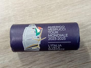Italië. 2 Euro 2025 Amerigo Vespucci (25 stuks) in