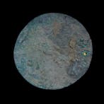 Oud Brons Spiegel - 12 cm - Spiegel (Zonder minimumprijs)