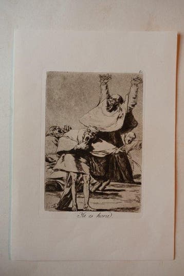 Francisco De Goya (1746-1828) - Caprichos: Blatt #80 Ya es