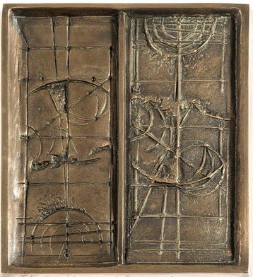 Walter Valentini - sculptuur, Senza titolo - 20.5 cm -