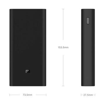 Mi Powerbank 3 - 20.000mAh - 3 Poorten - USB / Type C, Verzenden, Nieuw, Xiaomi