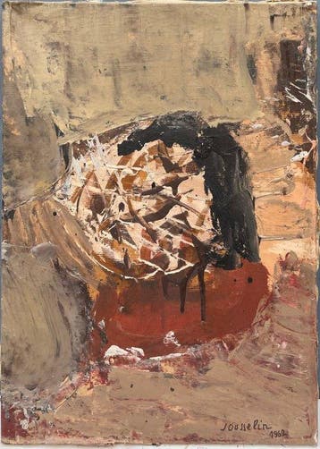 François Jousselin (1926-2009) - « Tete 1 » Composition