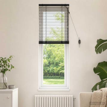 vidaXL Venetiaanse jaloezie Zwart 55 x 160 cm 35 mm, Verzenden, Nieuw
